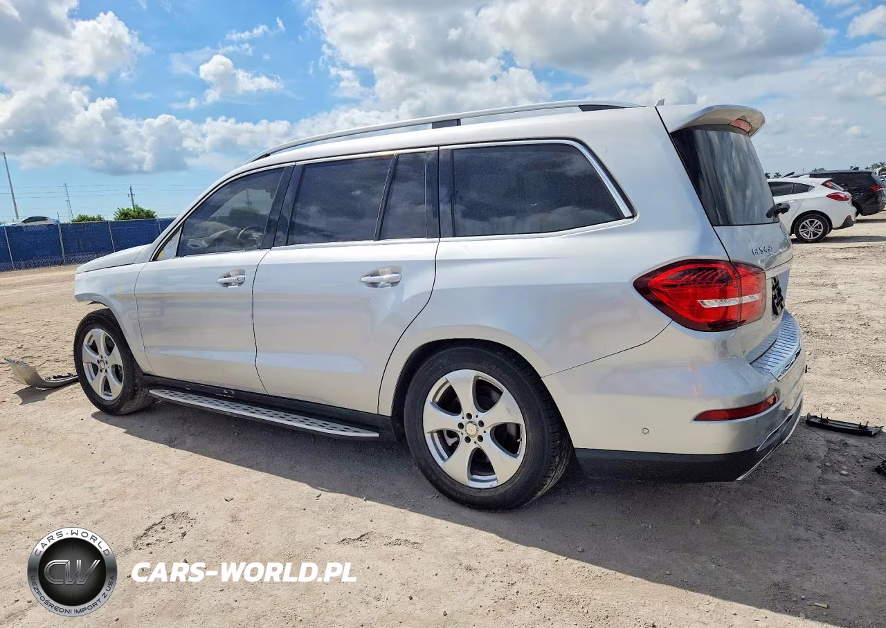 2017 Mercedes-Benz Gls 450 4Matic VIN:4JGDF6EE6HA982965 - 2