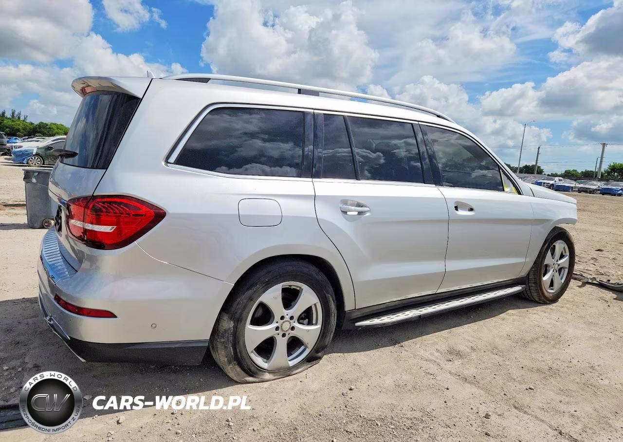 2017 Mercedes-Benz Gls 450 4Matic VIN:4JGDF6EE6HA982965 - 3