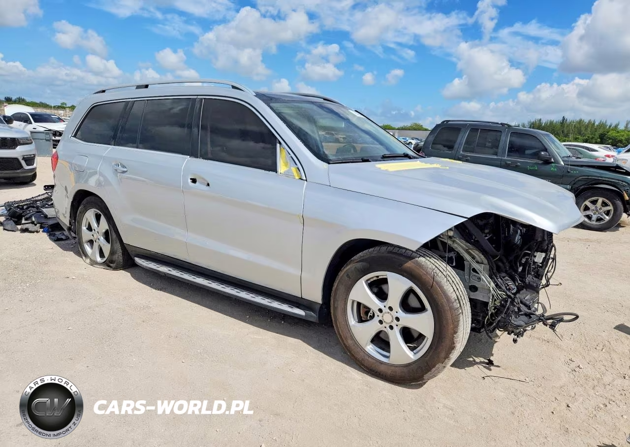 2017 Mercedes-Benz Gls 450 4Matic VIN:4JGDF6EE6HA982965 - 4