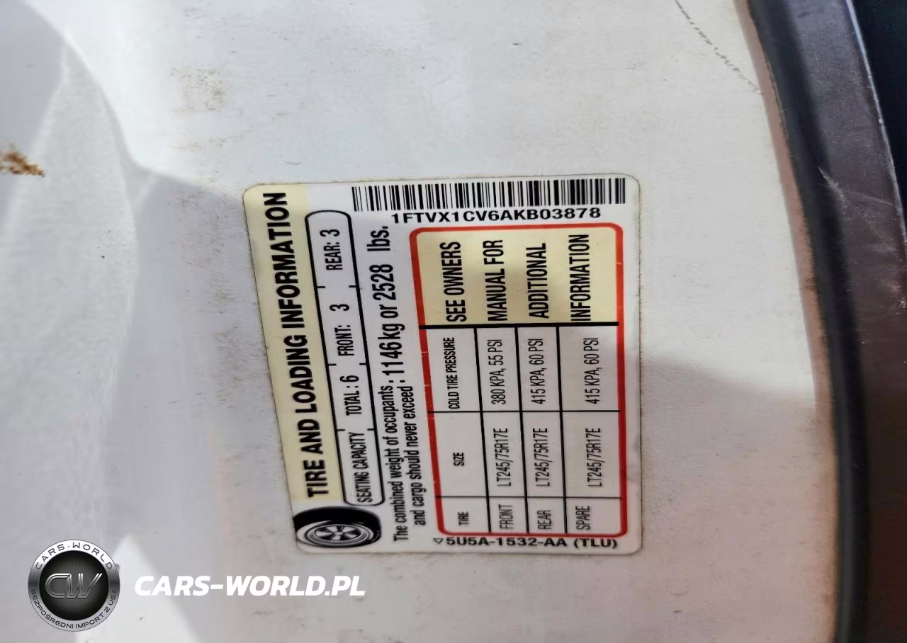2010 Ford F150 Super Cab VIN:1FTVX1CV6AKB03878 - 12