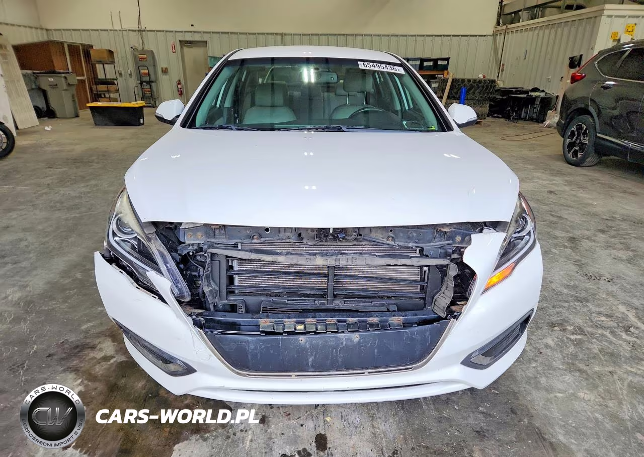 2017 Hyundai Sonata VIN:KMHE34L35HA077104 - 5