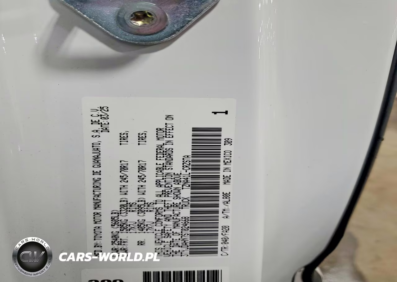 2025 Toyota Tacoma Sr VIN:3TYJDAHN7ST024668 - 12