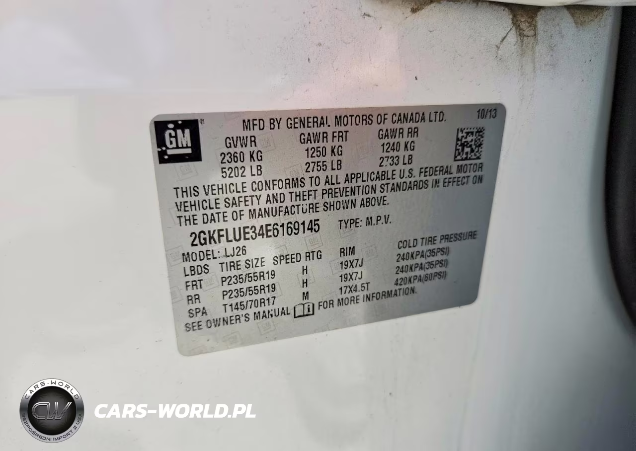 2014 GMC Terrain Denali VIN:2GKFLUE34E6169145 - 13