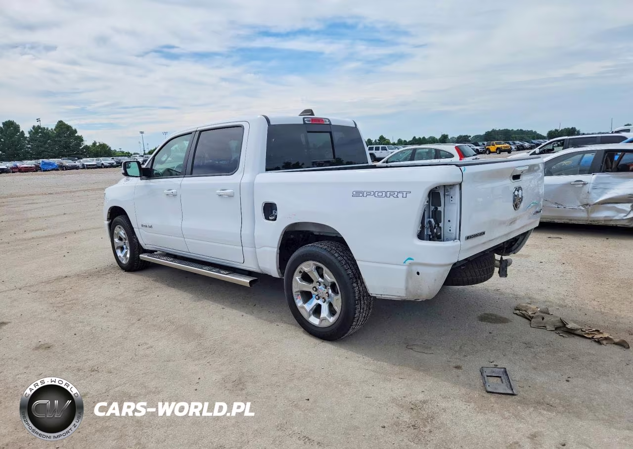 2022 Ram 1500 Big Horn-Lone Star VIN:1C6RRFFG6NN459216 - 2