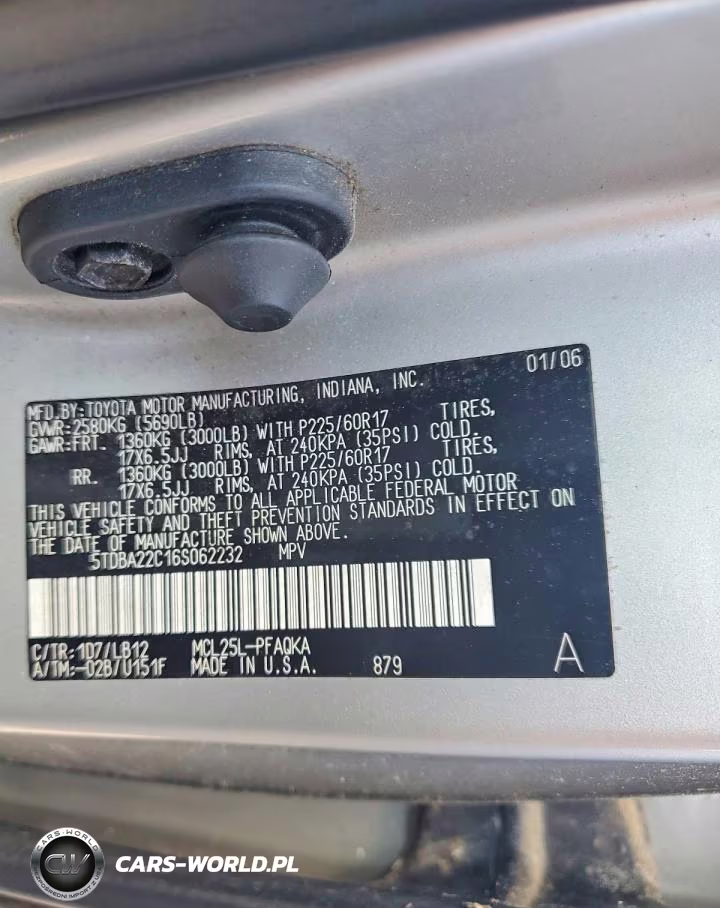 2006 Toyota Sienna Xle Limited 7 Passenger VIN:5TDBA22C16S062232 - 13