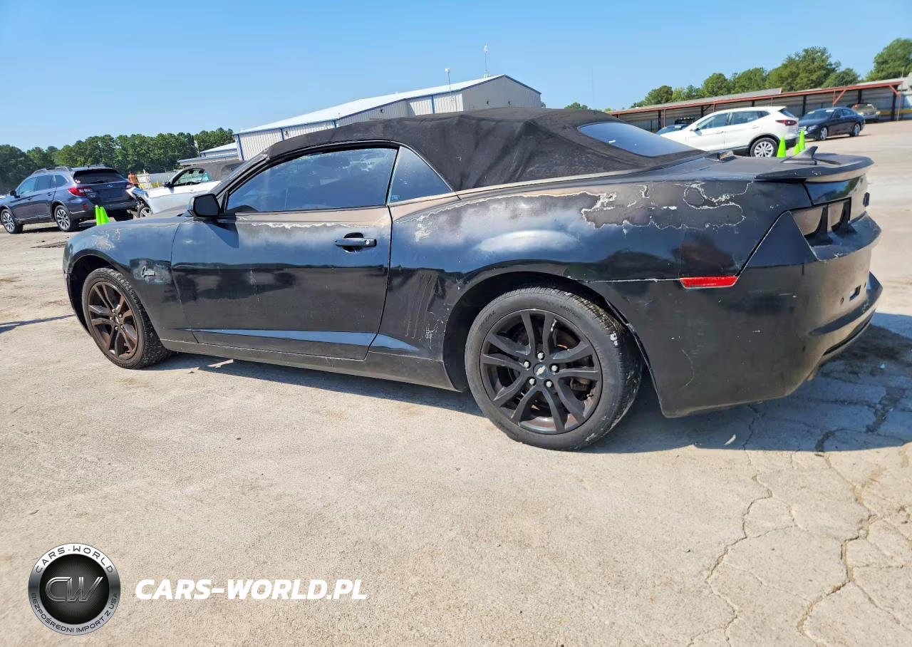 2013 Chevrolet Camaro Lt VIN:2G1FB3D39D9218680 - 2