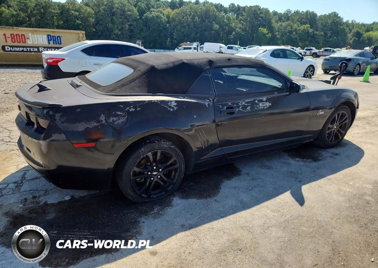 2013 Chevrolet Camaro Lt VIN:2G1FB3D39D9218680 - 3