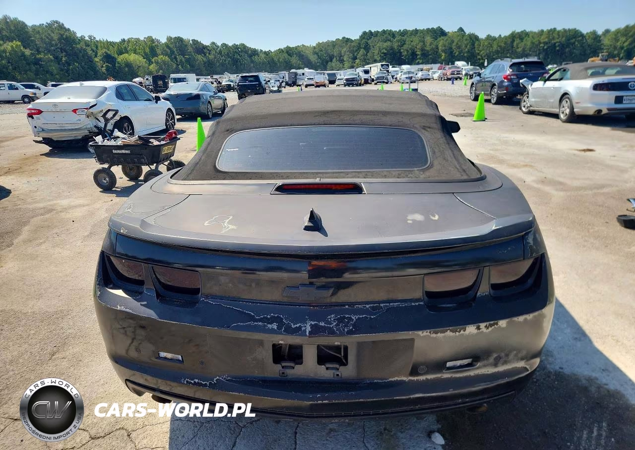 2013 Chevrolet Camaro Lt VIN:2G1FB3D39D9218680 - 6