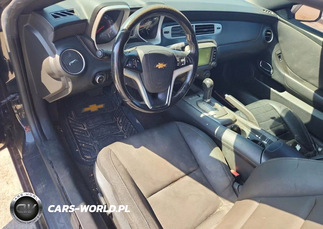2013 Chevrolet Camaro Lt VIN:2G1FB3D39D9218680 - 8