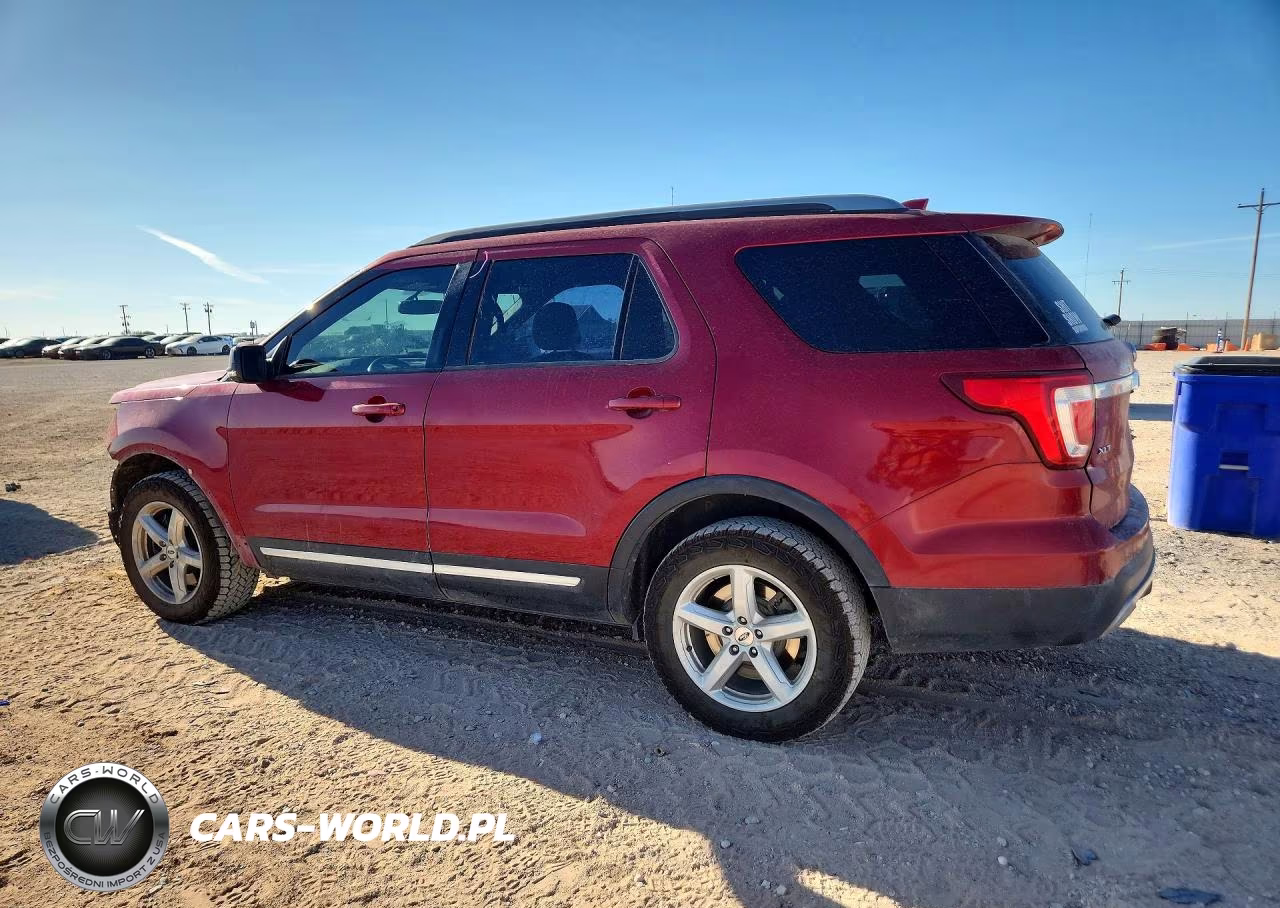 2017 Ford Explorer Xlt VIN:1FM5K8D83HGD08132 - 2
