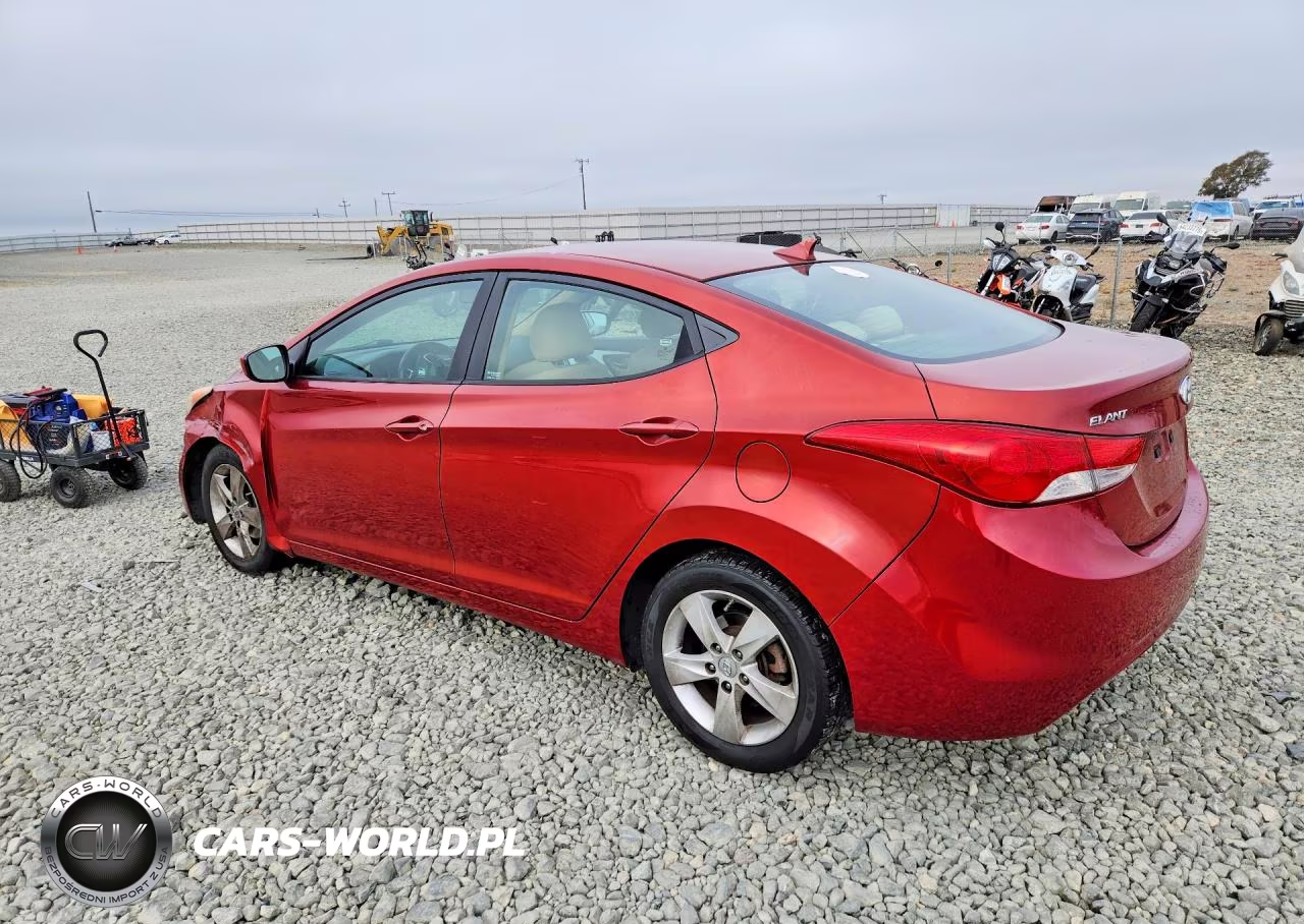 2011 Hyundai Elantra Gls VIN:KMHDH4AE6BU132571 - 2