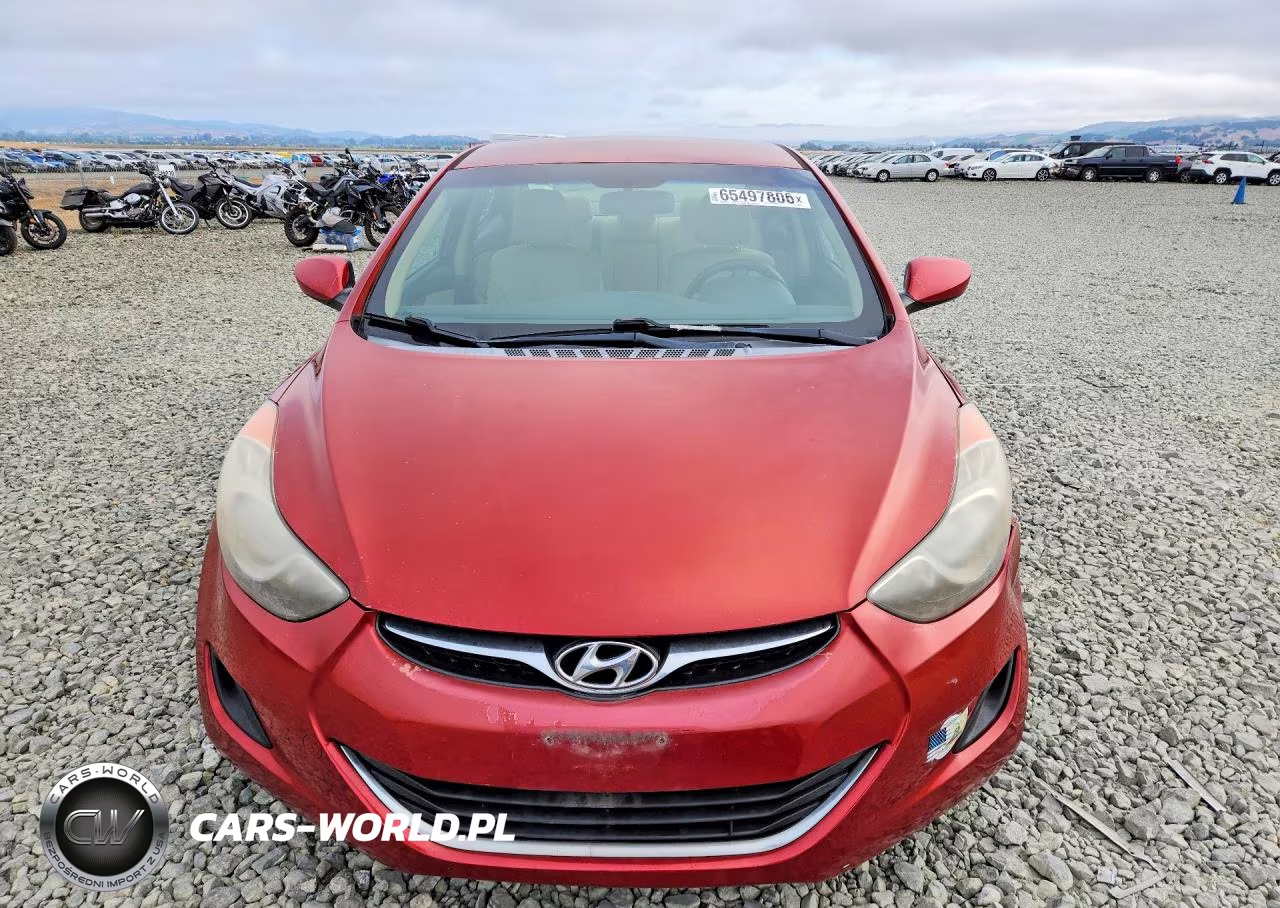 2011 Hyundai Elantra Gls VIN:KMHDH4AE6BU132571 - 5