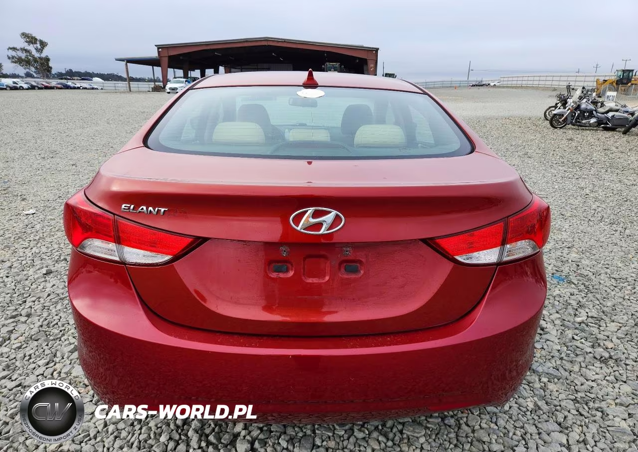 2011 Hyundai Elantra Gls VIN:KMHDH4AE6BU132571 - 6