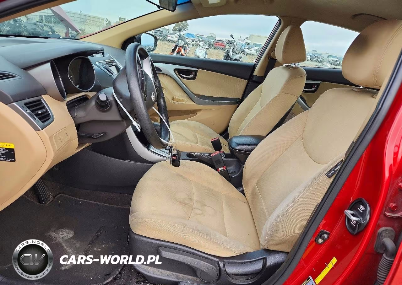 2011 Hyundai Elantra Gls VIN:KMHDH4AE6BU132571 - 7