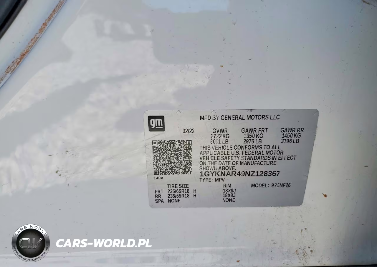 2022 Cadillac Xt5 Luxury VIN:1GYKNAR49NZ128367 - 13