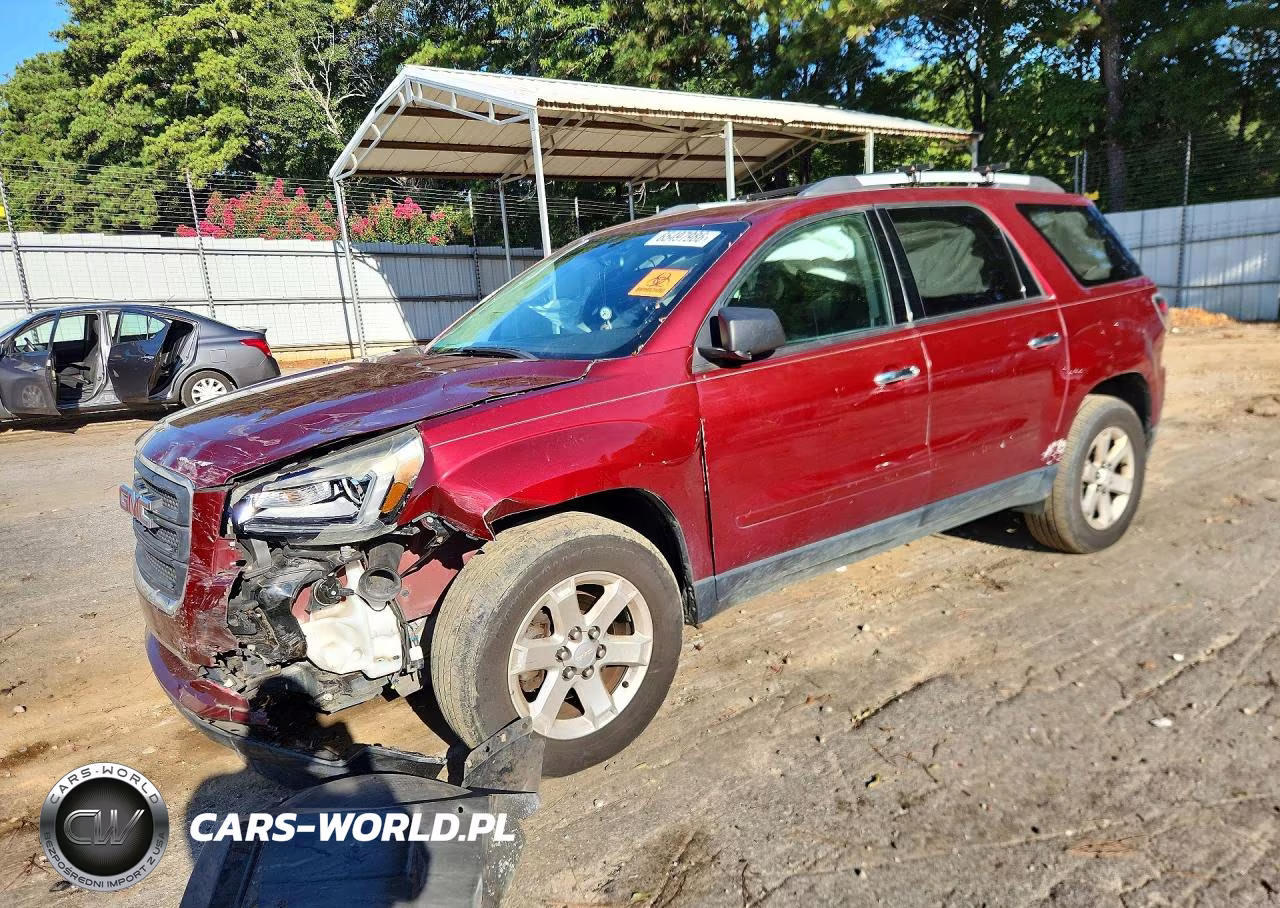 2015 GMC Acadia Sle VIN:1GKKRPKD1FJ381890 - 1