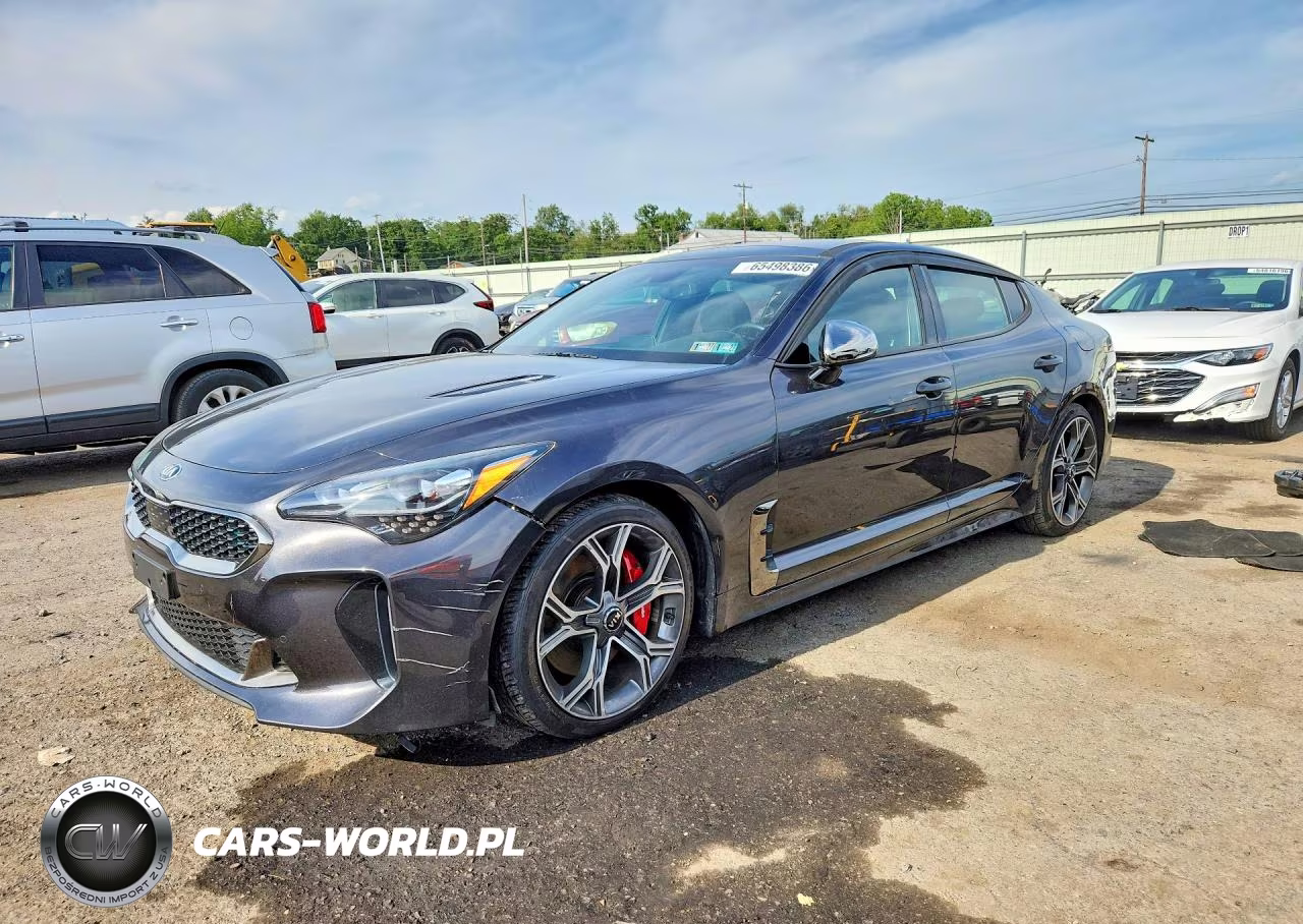 2019 Kia Stinger Gt1 VIN:KNAE45LCXK6066338 - 1