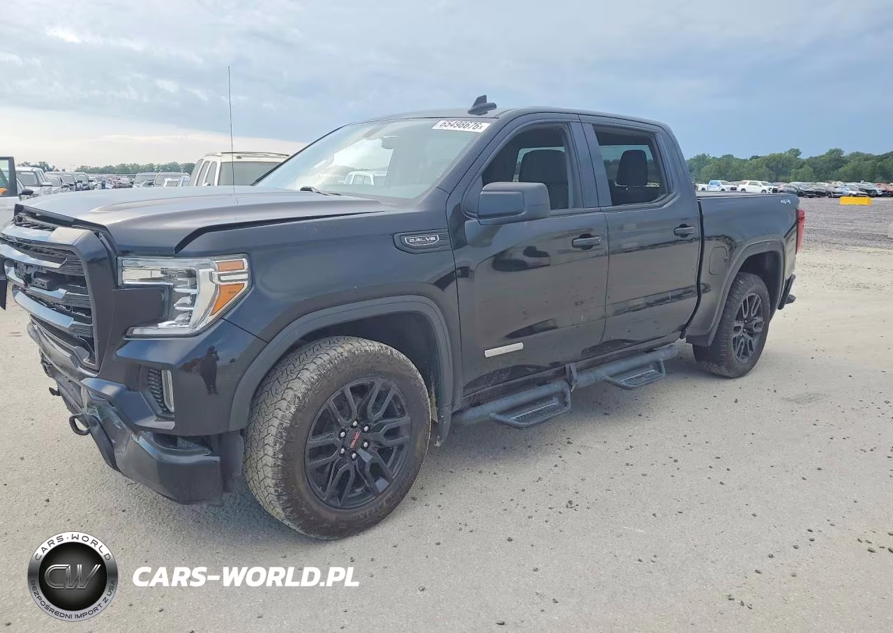 2021 GMC Sierra K1500 Elevation VIN:1GTU9CED9MZ163185 - 1
