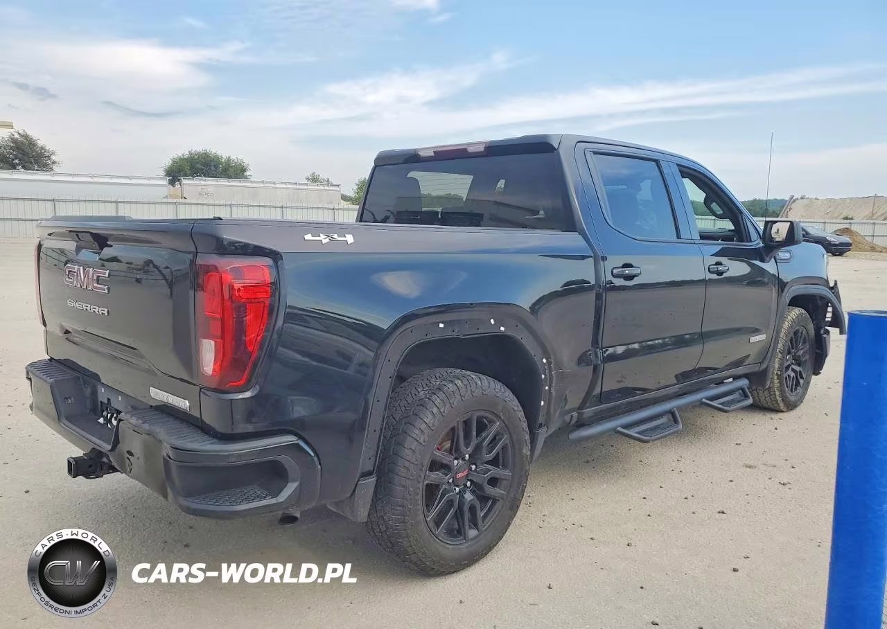 2021 GMC Sierra K1500 Elevation VIN:1GTU9CED9MZ163185 - 3