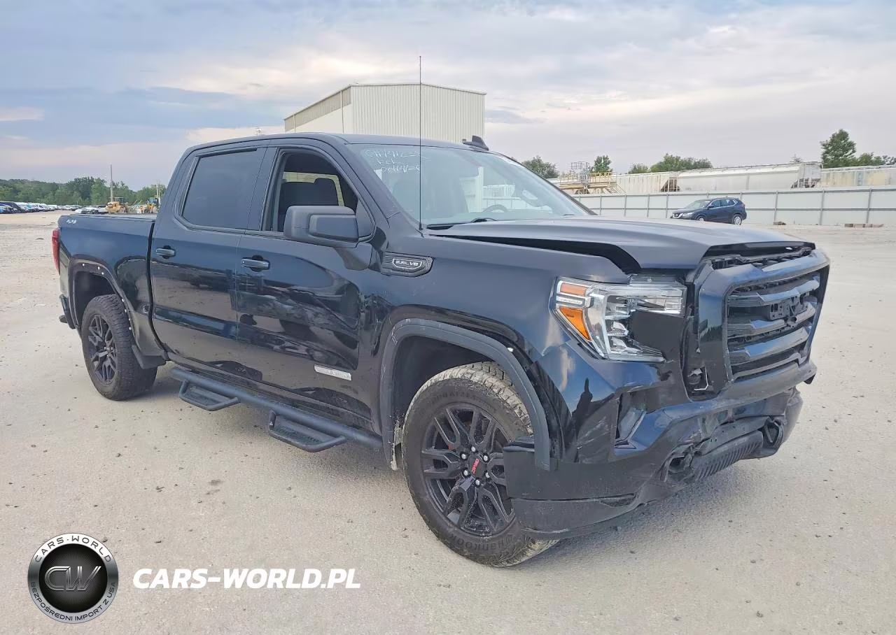2021 GMC Sierra K1500 Elevation VIN:1GTU9CED9MZ163185 - 4