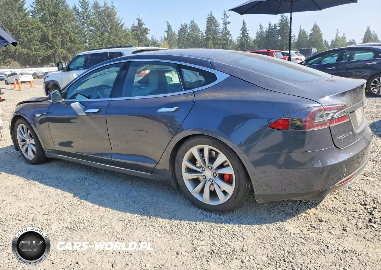 2015 Tesla Model S P85D VIN:5YJSA4H44FF081289 - 2
