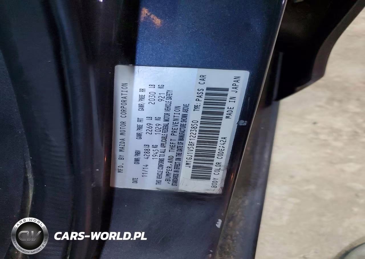 2015 Mazda 6 Touring VIN:JM1GJ1V58F1223850 - 13
