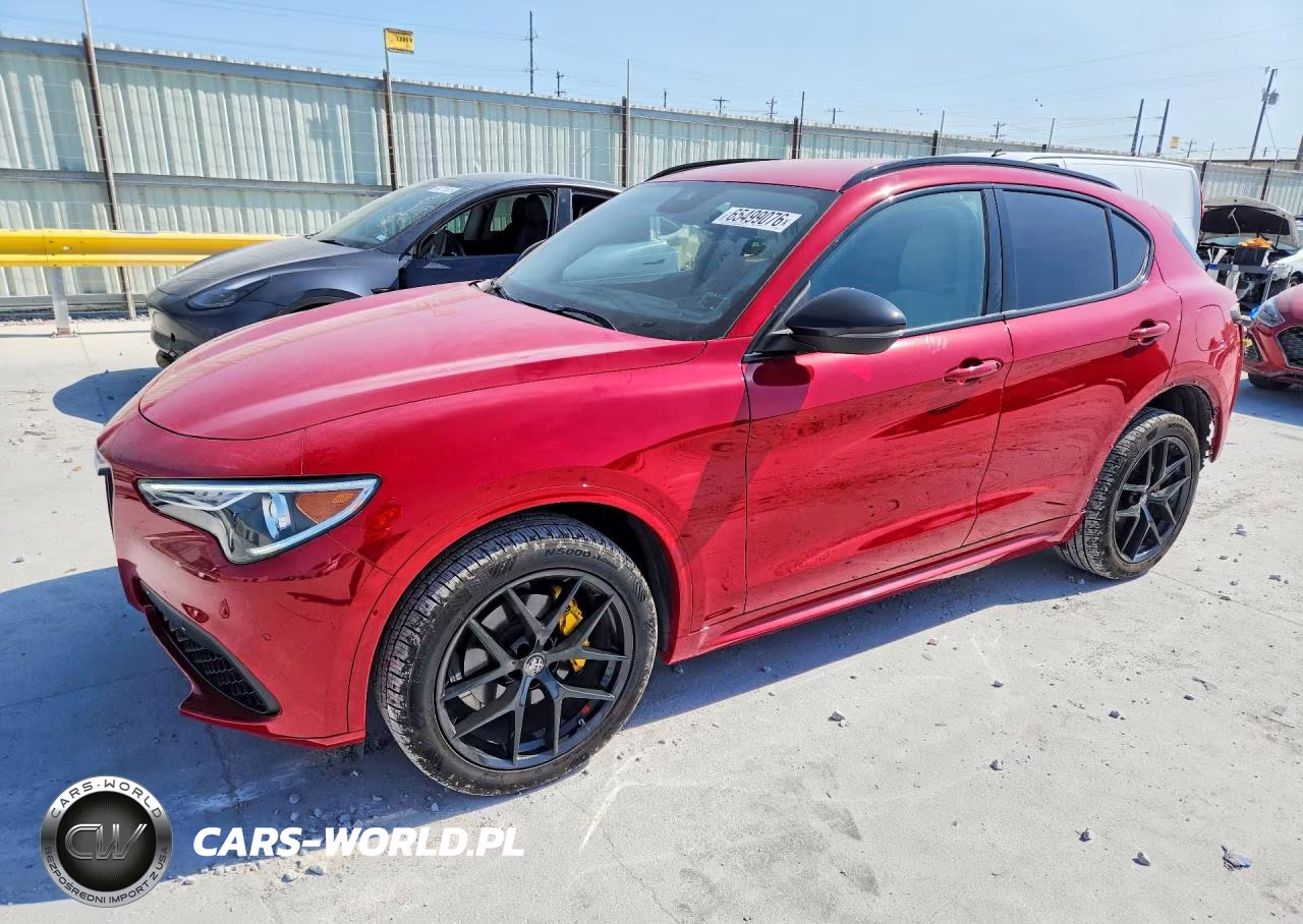 2020 Alfa Romeo Stelvio Ti VIN:ZASPAKBN1L7C94480 - 1