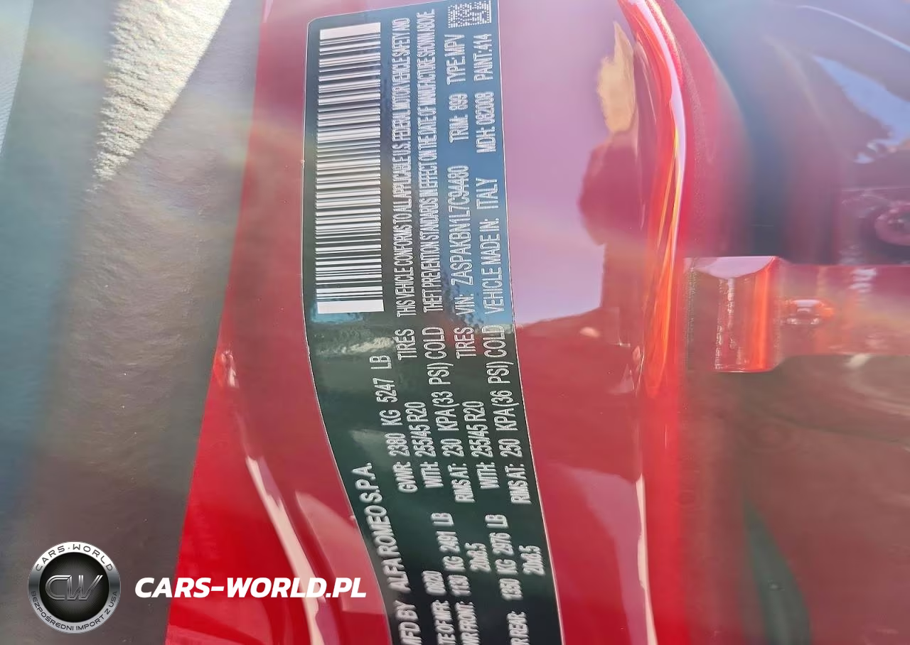 2020 Alfa Romeo Stelvio Ti VIN:ZASPAKBN1L7C94480 - 14