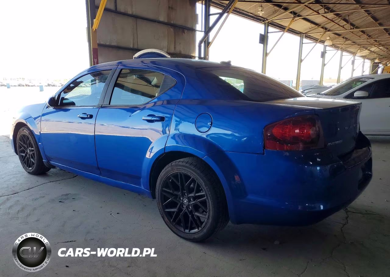 2013 Dodge Avenger Se VIN:1C3CDZAB9DN543821 - 2