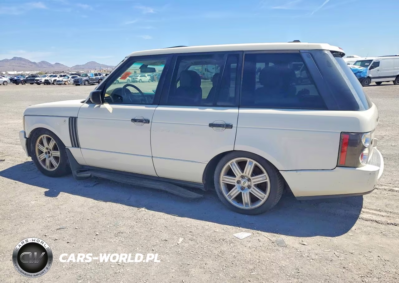 2008 Land Rover Range Rover Hse VIN:SALMF15498A291243 - 2