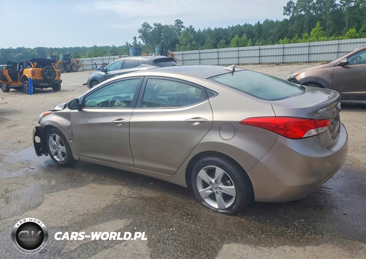 2013 Hyundai Elantra Gls VIN:5NPDH4AE3DH259649 - 2
