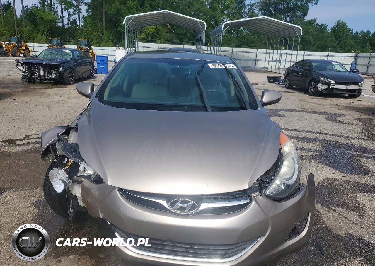 2013 Hyundai Elantra Gls VIN:5NPDH4AE3DH259649 - 5