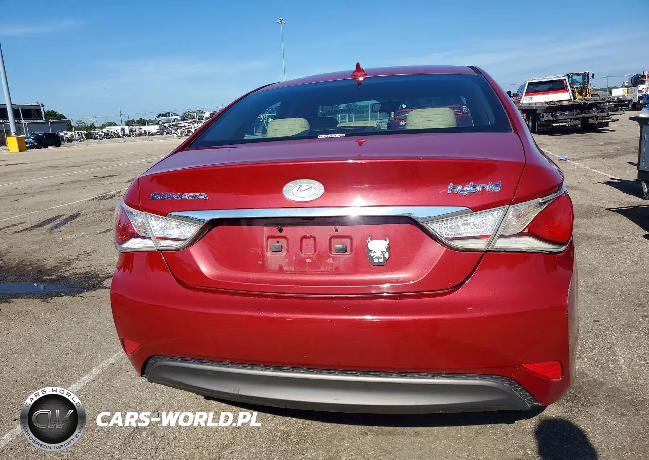 2014 Hyundai Sonata Hybrid VIN:KMHEC4A45EA108925 - 6