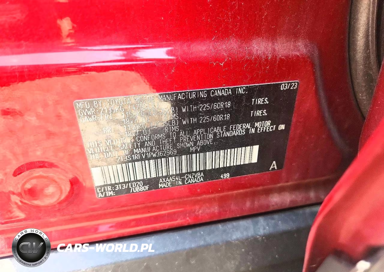 2023 Toyota Rav4 Trd Off Road VIN:2T3S1RFV1PW362969 - 13