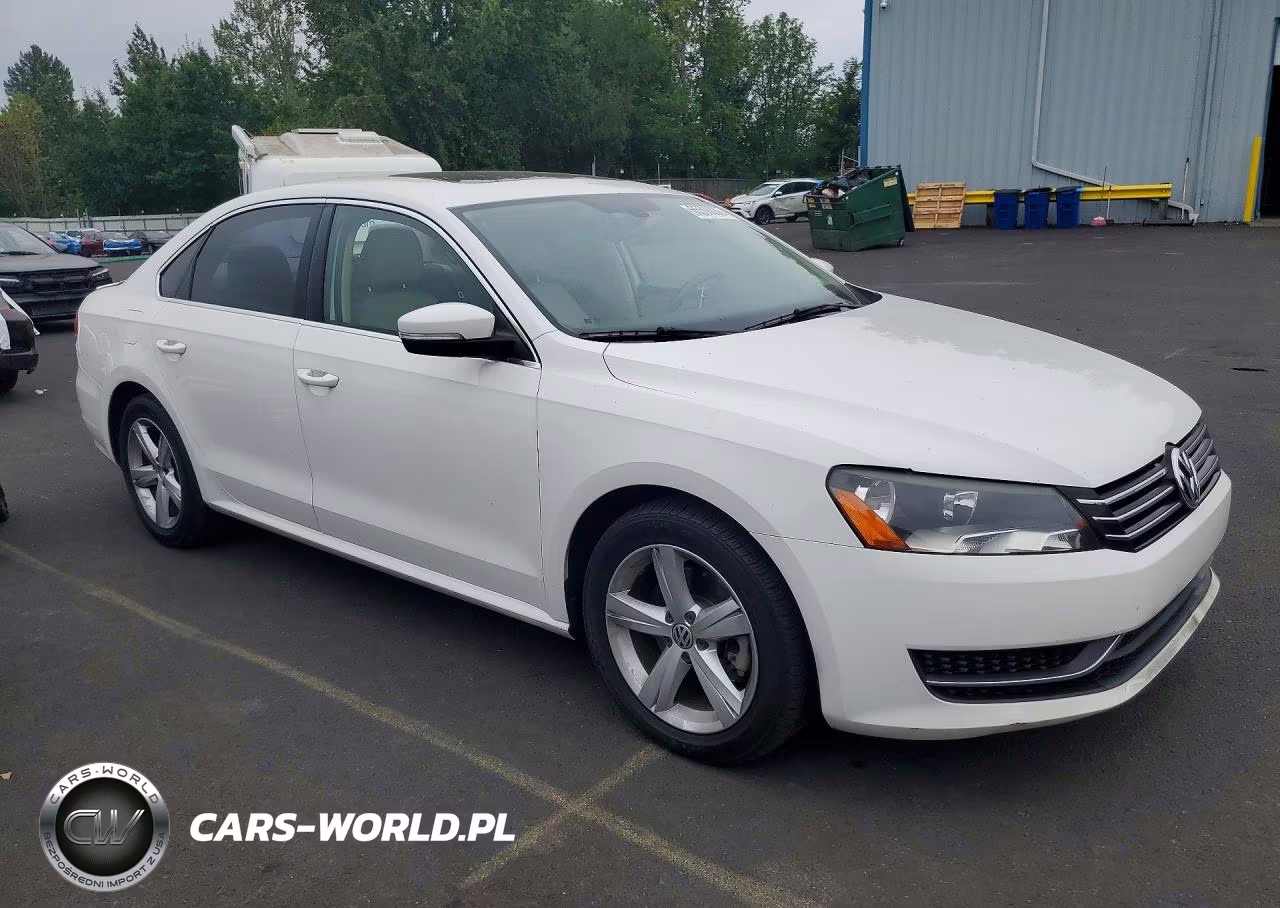 2013 Volkswagen Passat Se VIN:1VWBP7A32DC029765 - 4