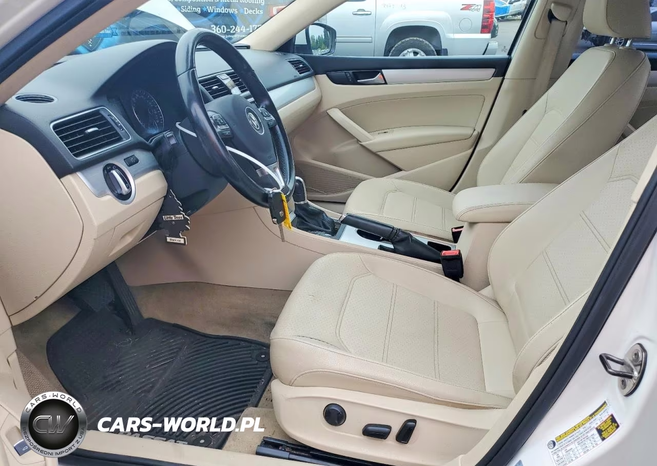 2013 Volkswagen Passat Se VIN:1VWBP7A32DC029765 - 7