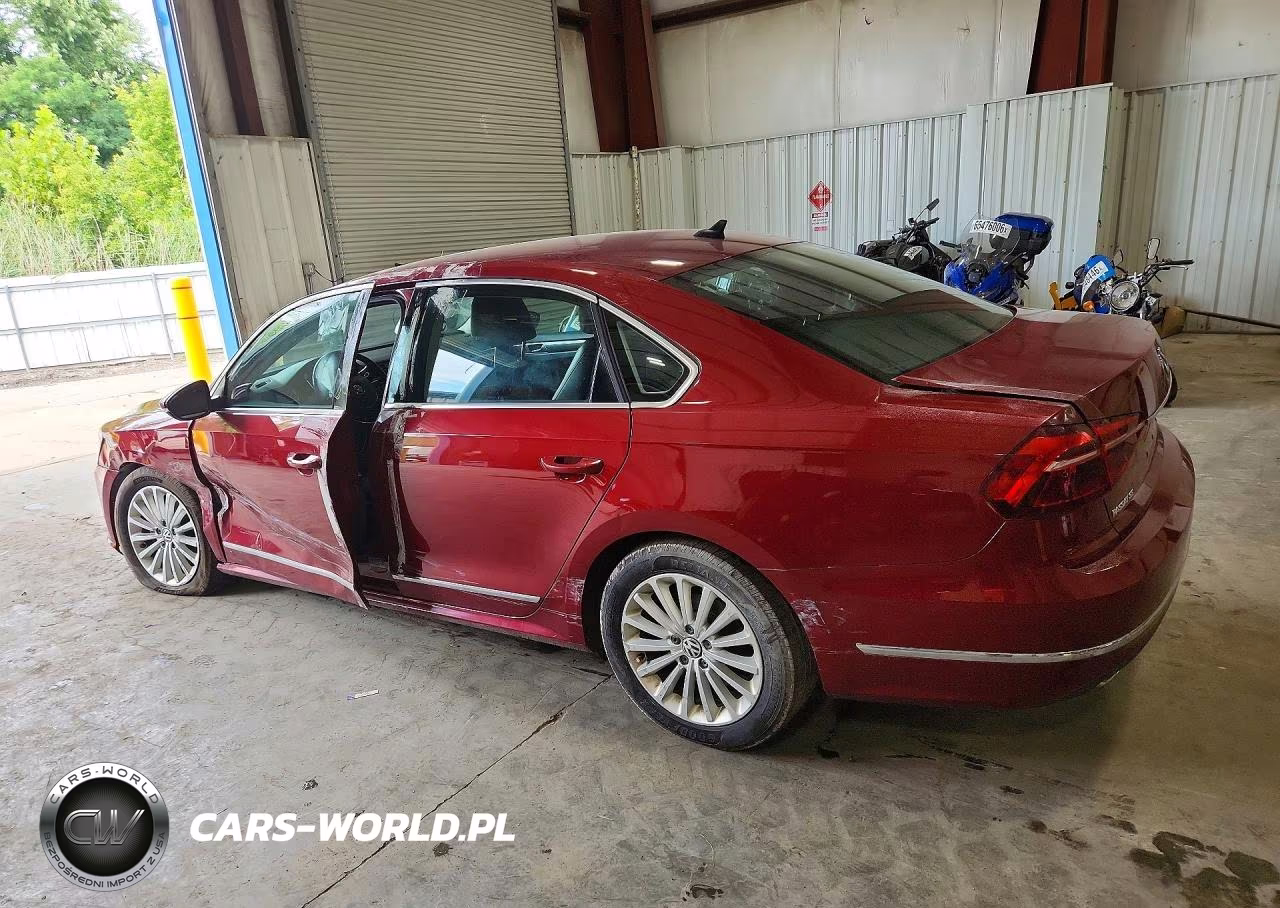 2017 Volkswagen Passat Se VIN:1VWBT7A35HC029650 - 2