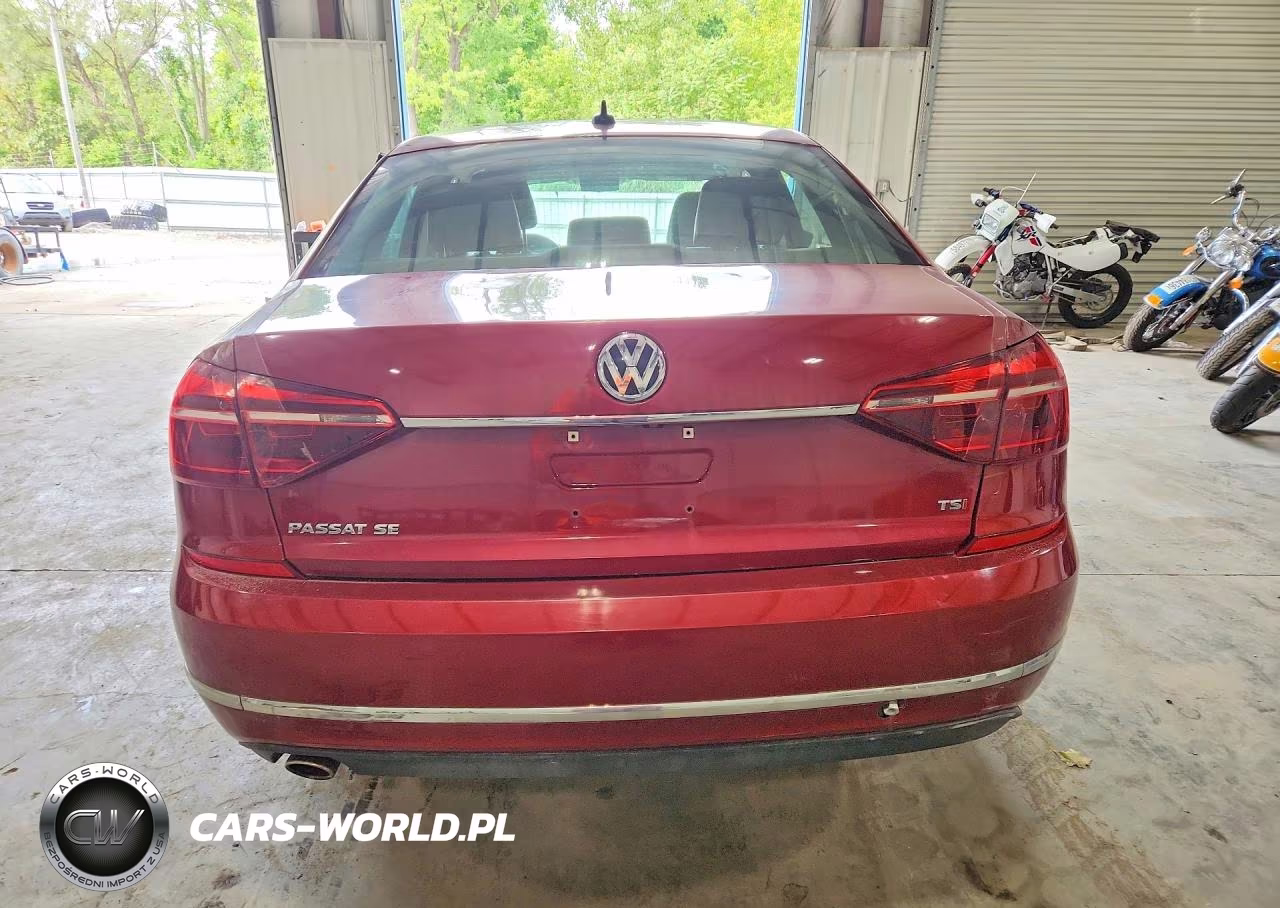 2017 Volkswagen Passat Se VIN:1VWBT7A35HC029650 - 6
