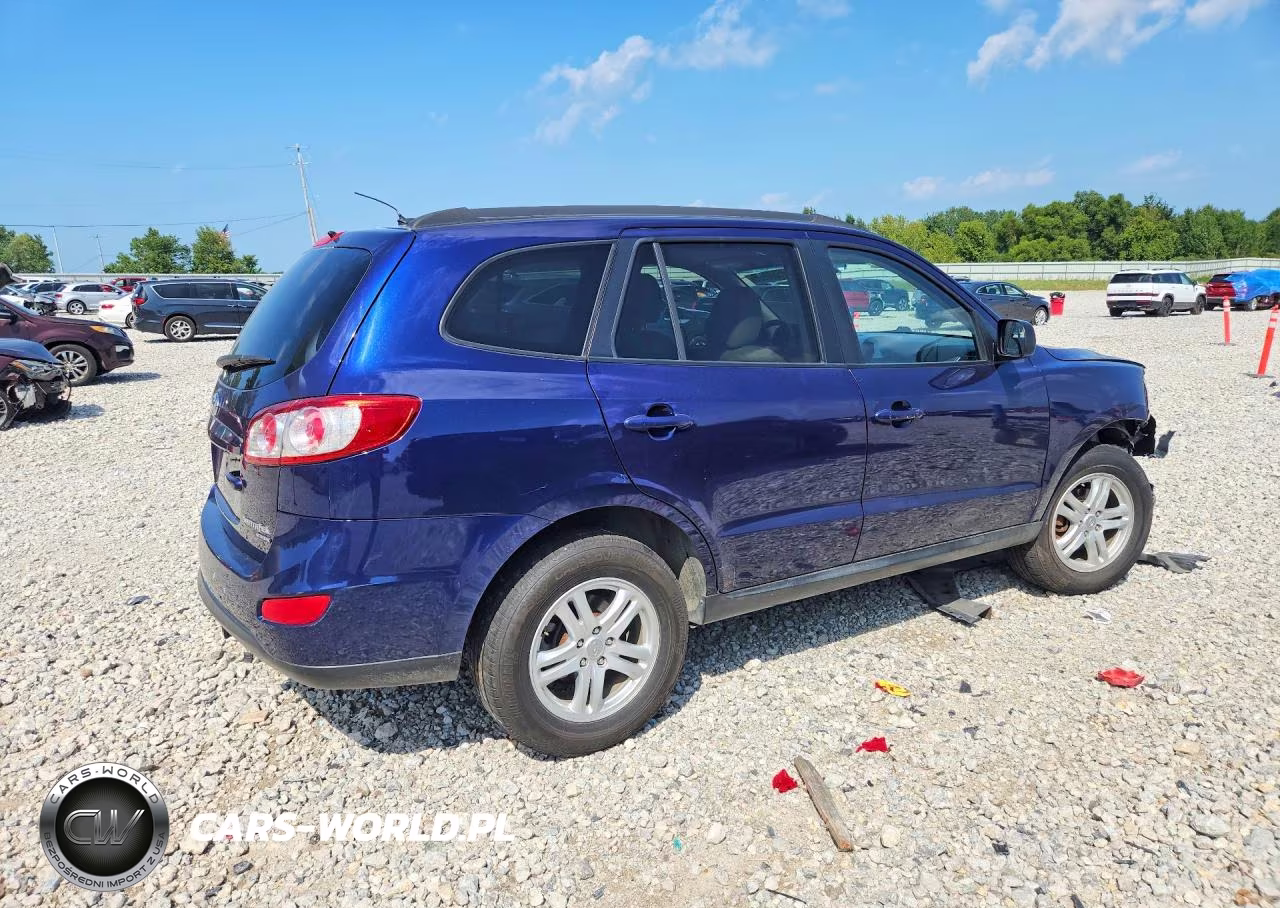 2010 Hyundai Santa Fe Gls VIN:5NMSGDAB6AH380216 - 3