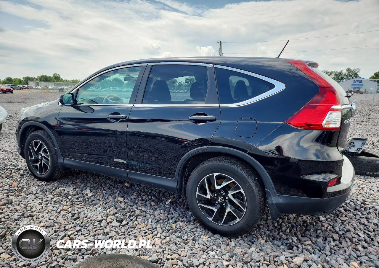2016 Honda Cr-V Se VIN:5J6RM4H44GL075605 - 2