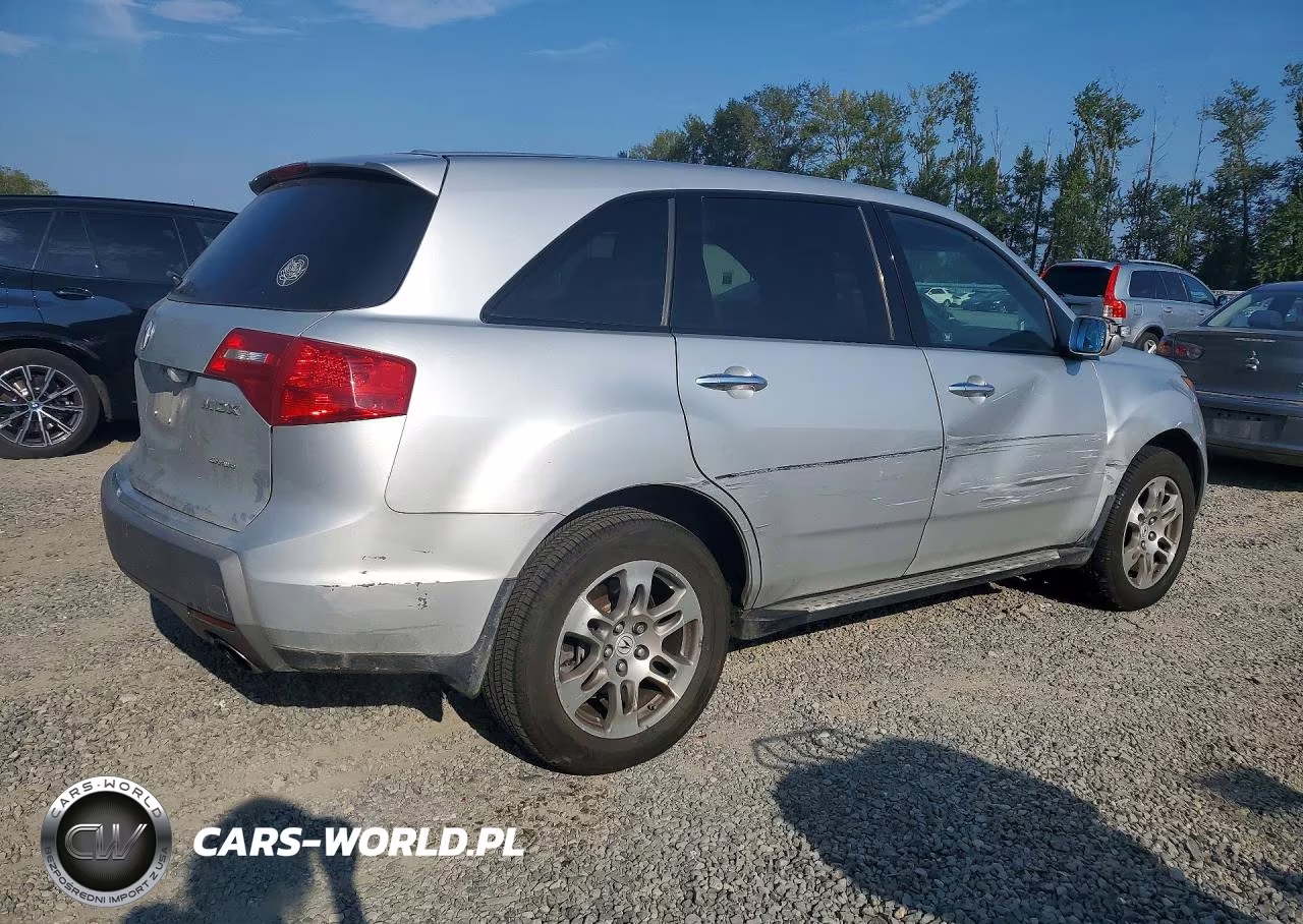 2007 Acura Mdx Technology VIN:2HNYD28307H546721 - 3