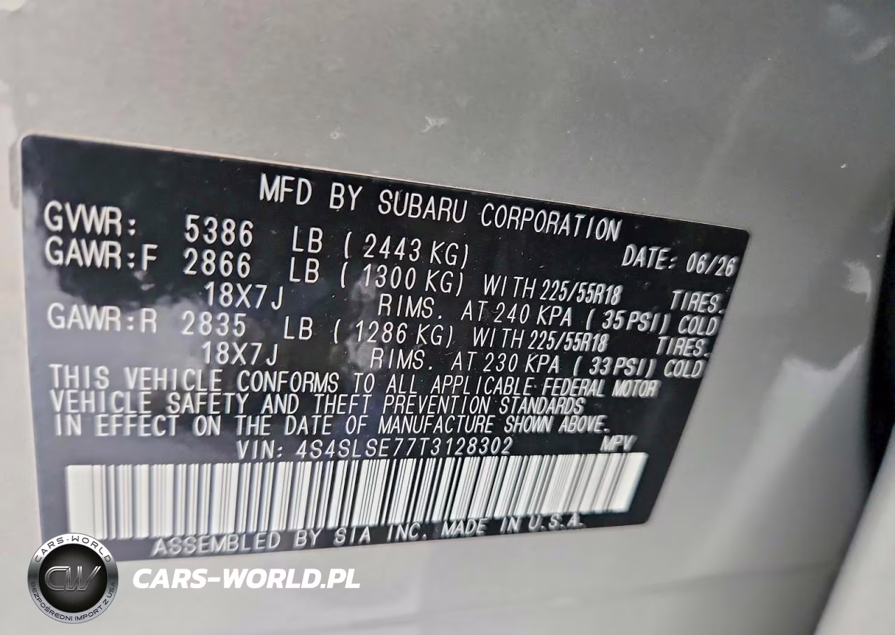 2026 Subaru Forester Premium VIN:4S4SLSE77T3128302 - 12