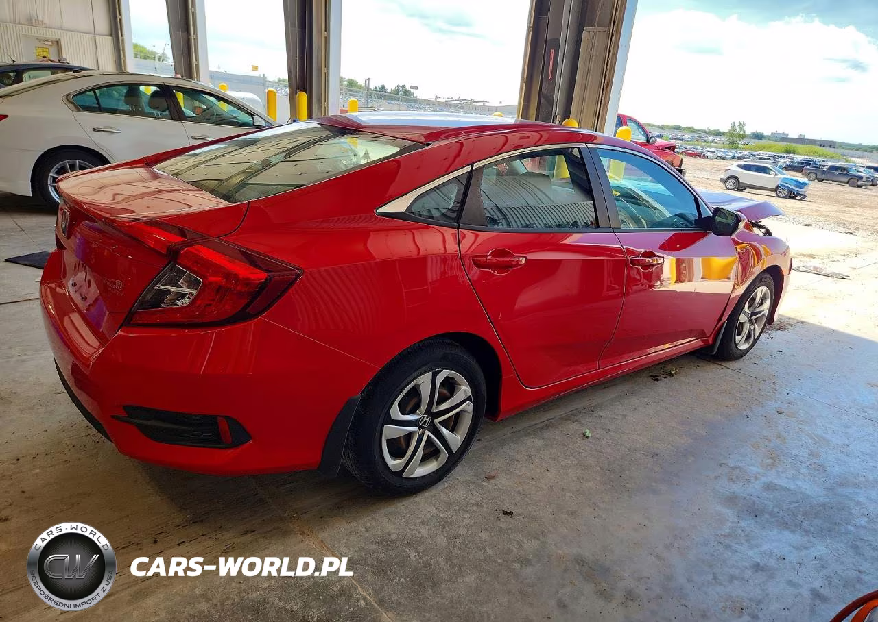 2018 Honda Civic Lx VIN:2HGFC2F55JH529362 - 3