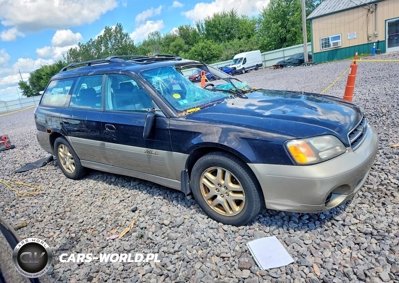2001 Subaru Legacy Outback Limited VIN:4S3BH686417600185 - 4