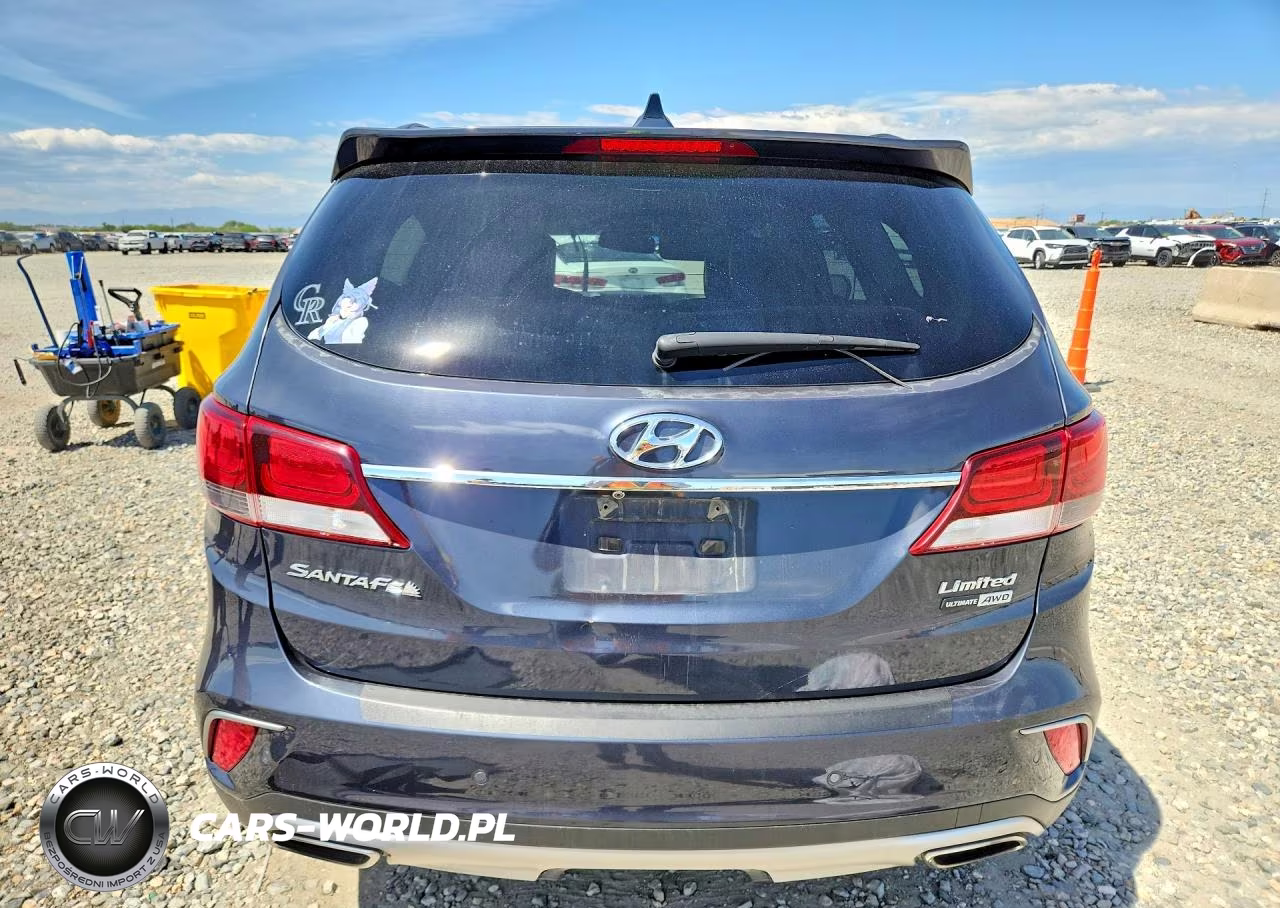 2017 Hyundai Santa Fe Limited Ultimate VIN:KM8SRDHF1HU256677 - 6