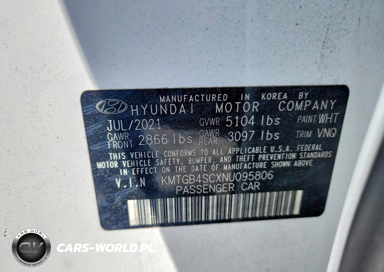 2022 Genesis G80 2.5T VIN:KMTGB4SCXNU095806 - 12