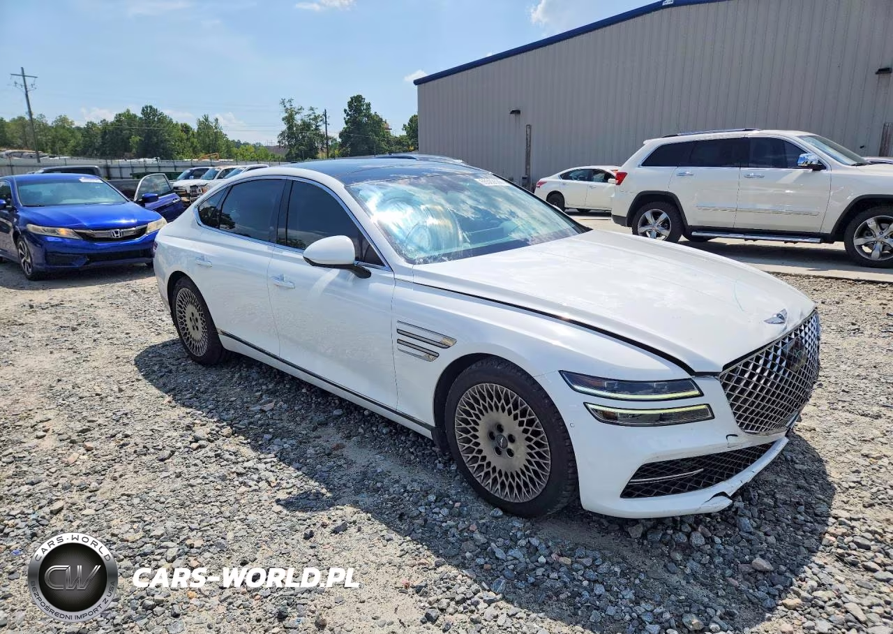 2022 Genesis G80 2.5T VIN:KMTGB4SCXNU095806 - 4