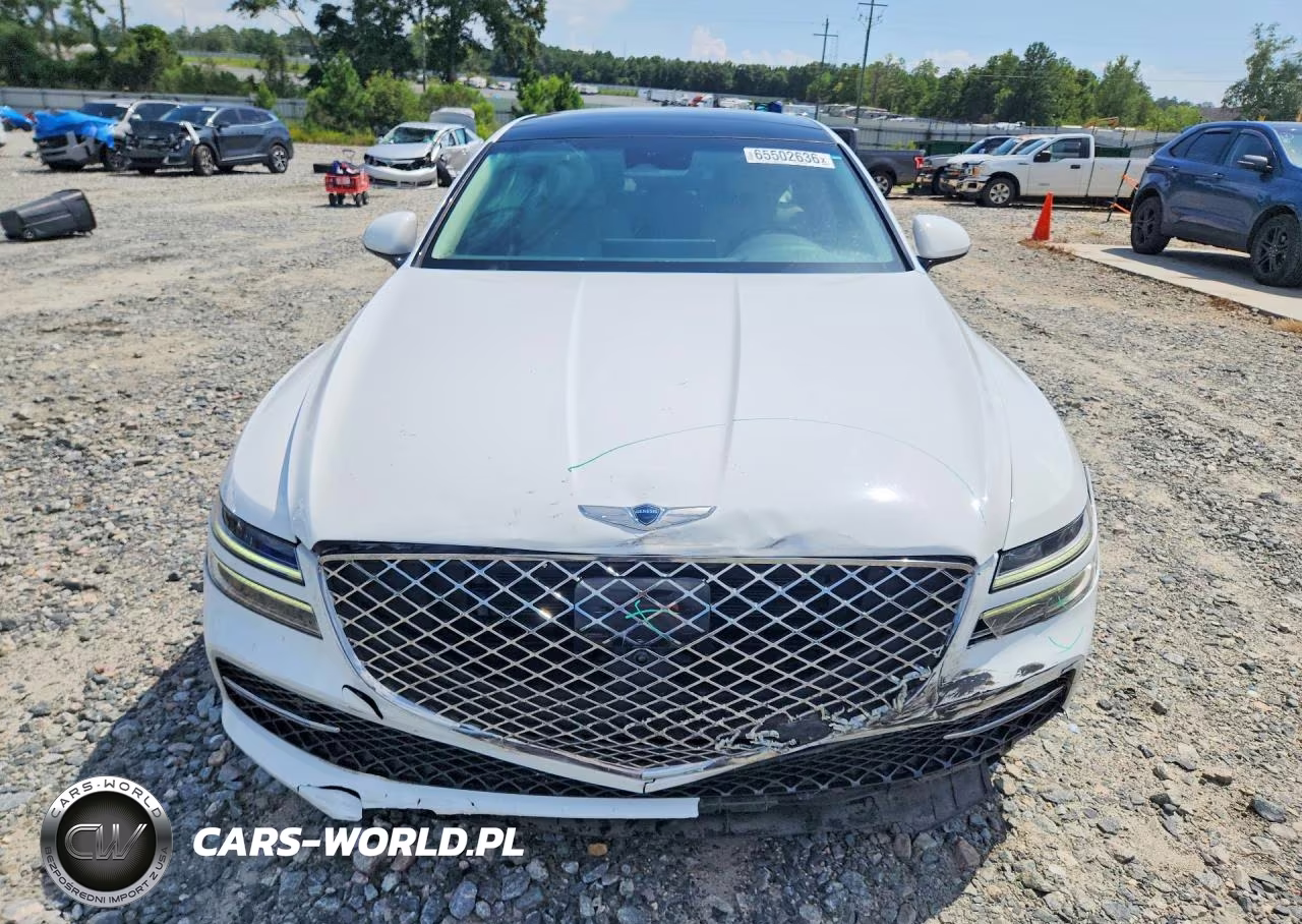 2022 Genesis G80 2.5T VIN:KMTGB4SCXNU095806 - 5