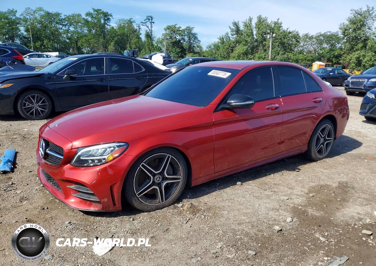 2019 Mercedes-Benz C 300 4Matic VIN:55SWF8EB1KU293184 - 1