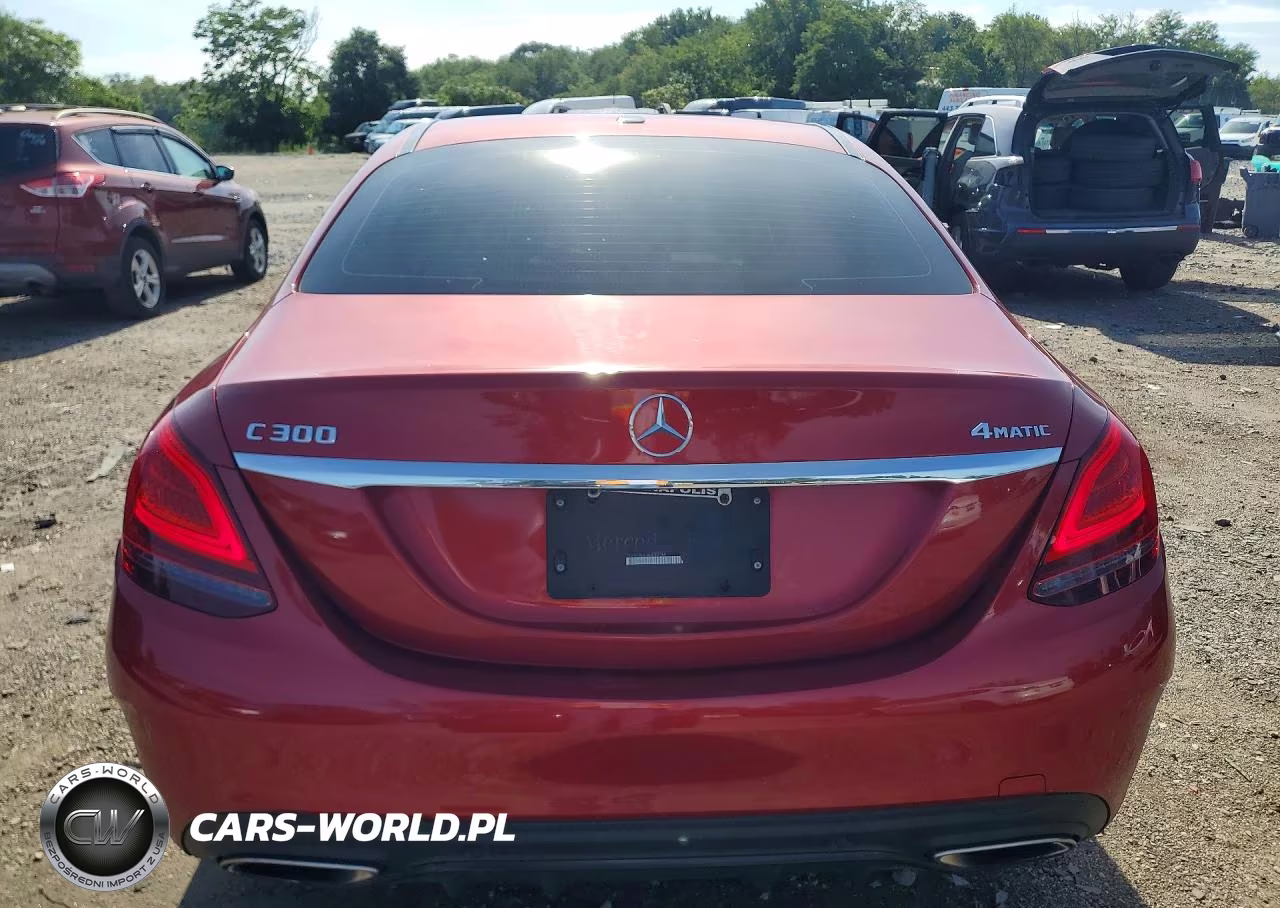 2019 Mercedes-Benz C 300 4Matic VIN:55SWF8EB1KU293184 - 6